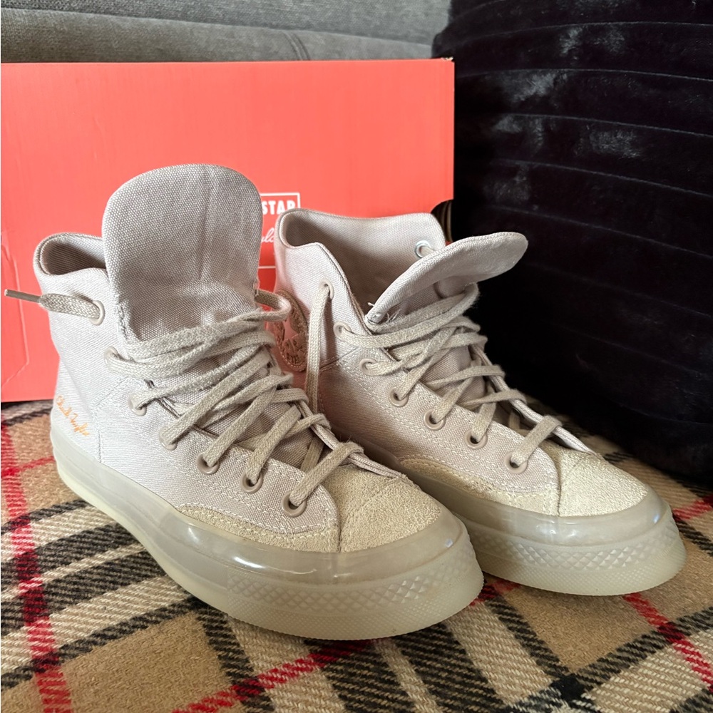 Women/unisex chuck 70 Marquis Converse High-Top Sneakers wonder-stone/ beach